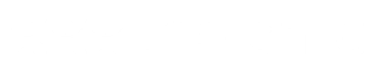 Life Child logo white